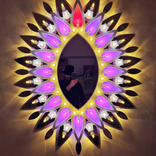 Luminaria salentina specchio